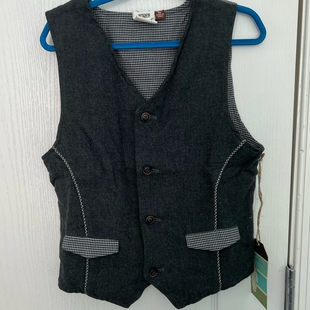 Vest, size 10-12Y, Forell Alex & Hudson, New With Tags
